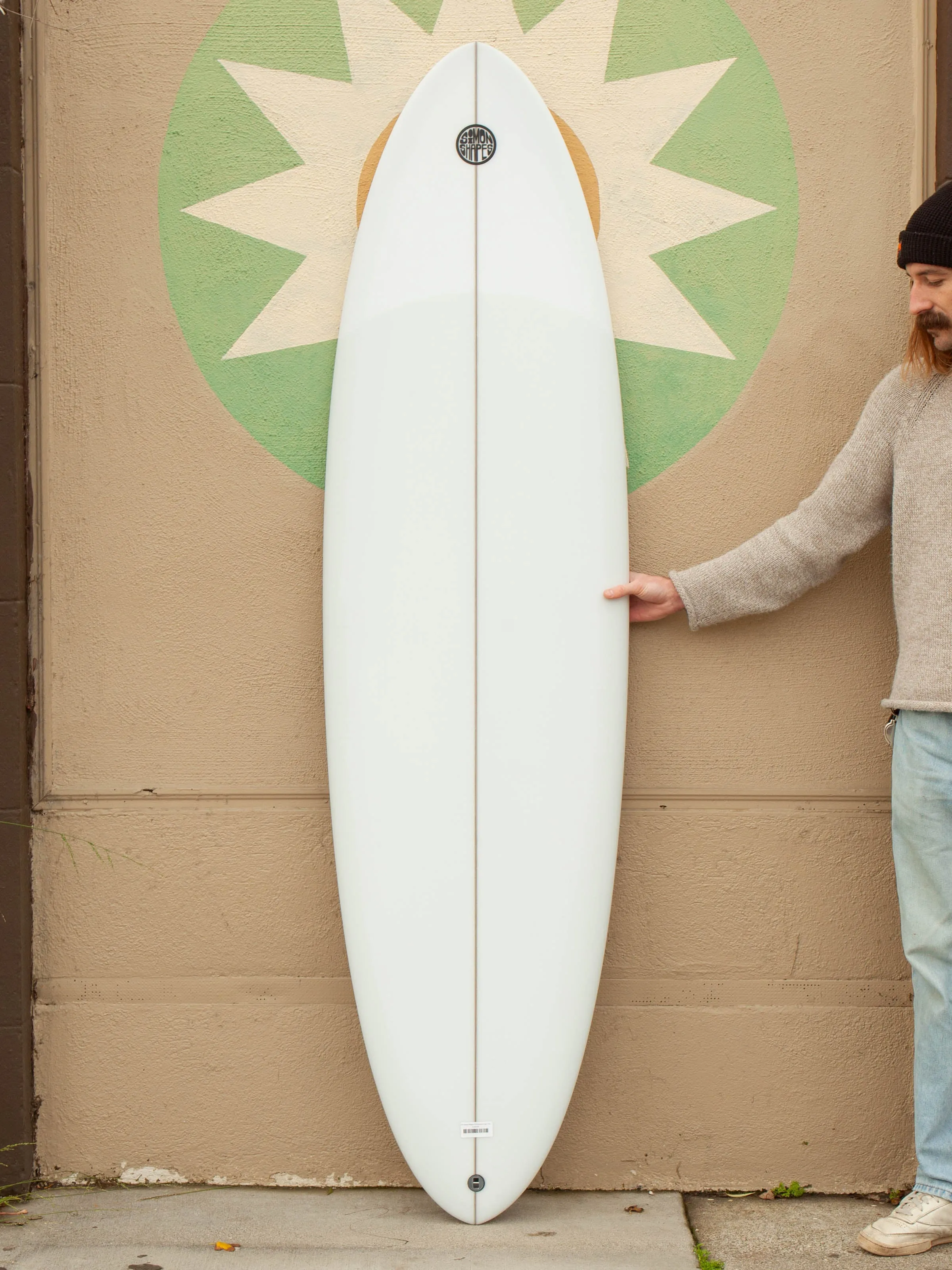 6'8 Simon Shapes Performance Egg 5 fin