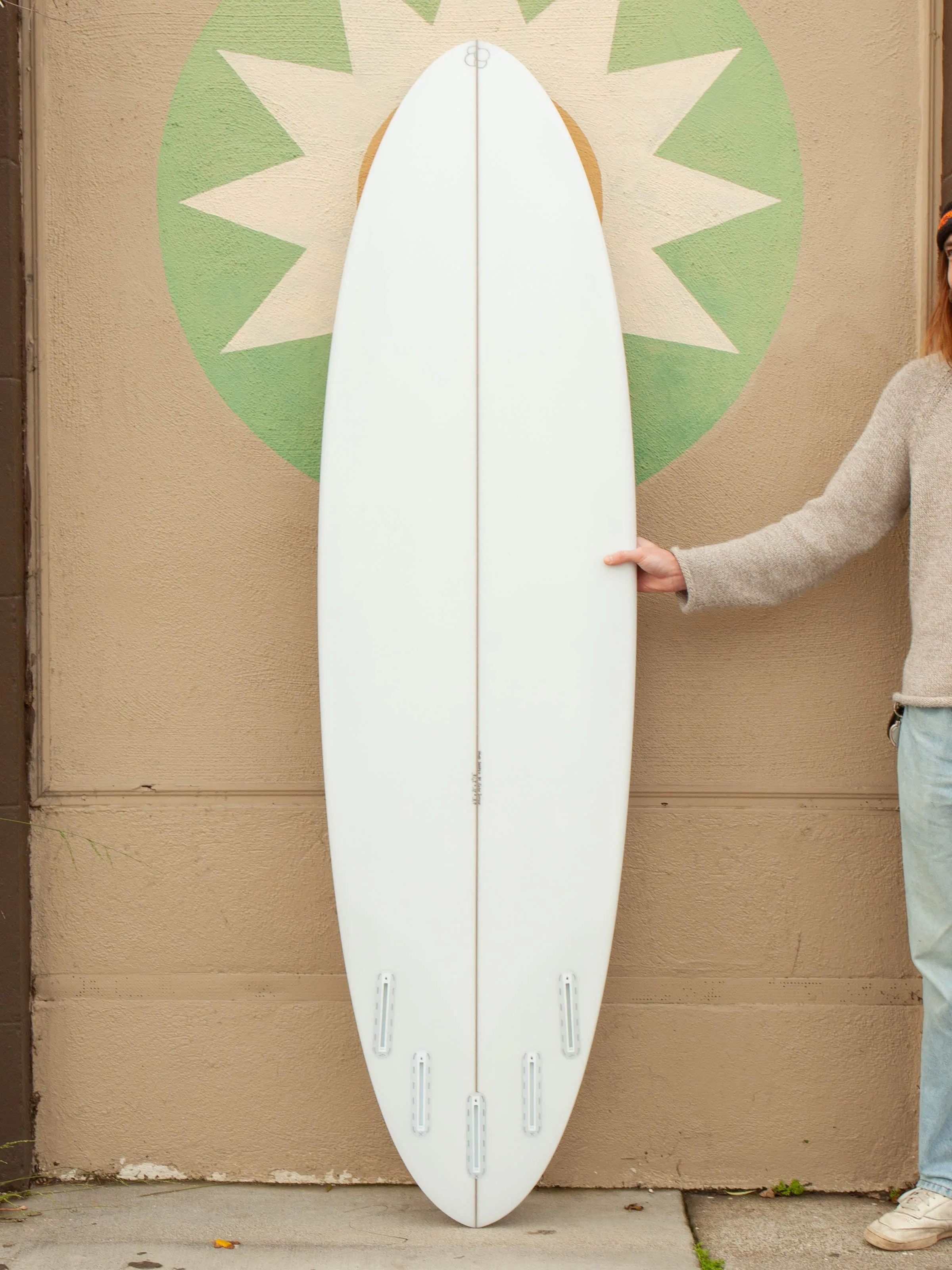 6'8 Simon Shapes Performance Egg 5 fin