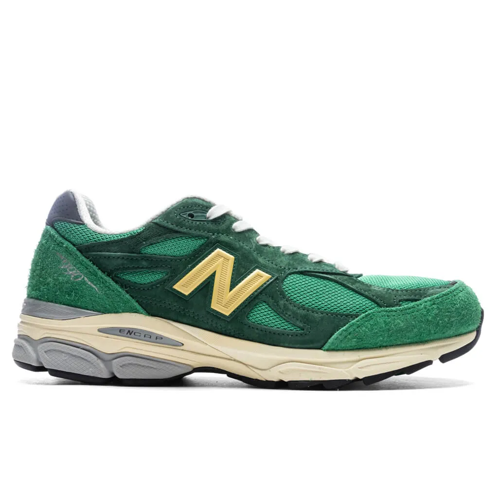 990v3 Made in USA - Kelly Green/Varsity Gold