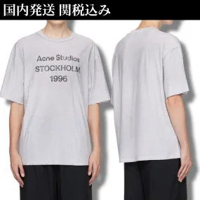 Acne Studios  |Crew Neck Unisex Street Style Plain Cotton Short Sleeves