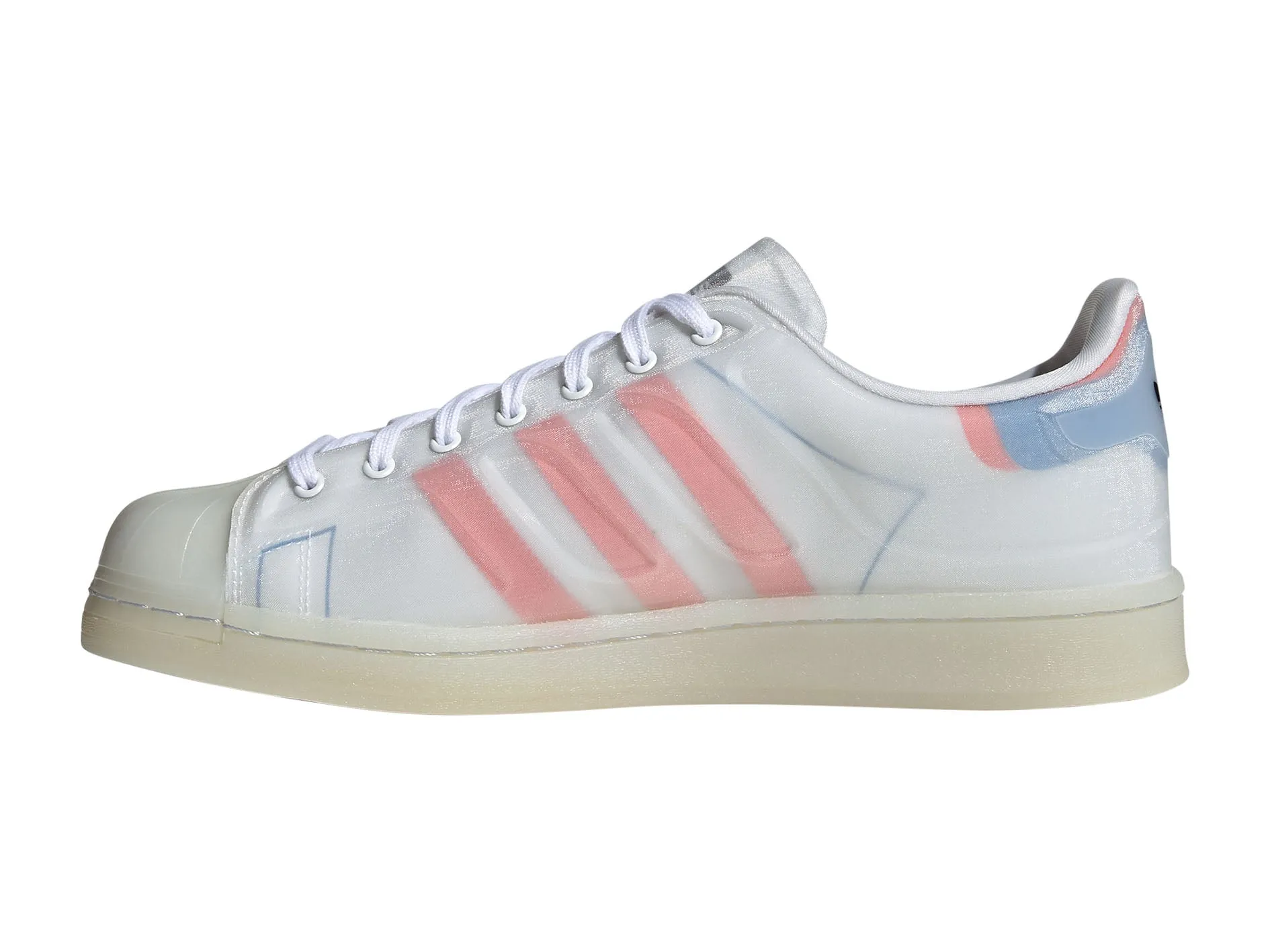 Adidas Mens Superstar Future Shell White/Blue/Pink  FX5544