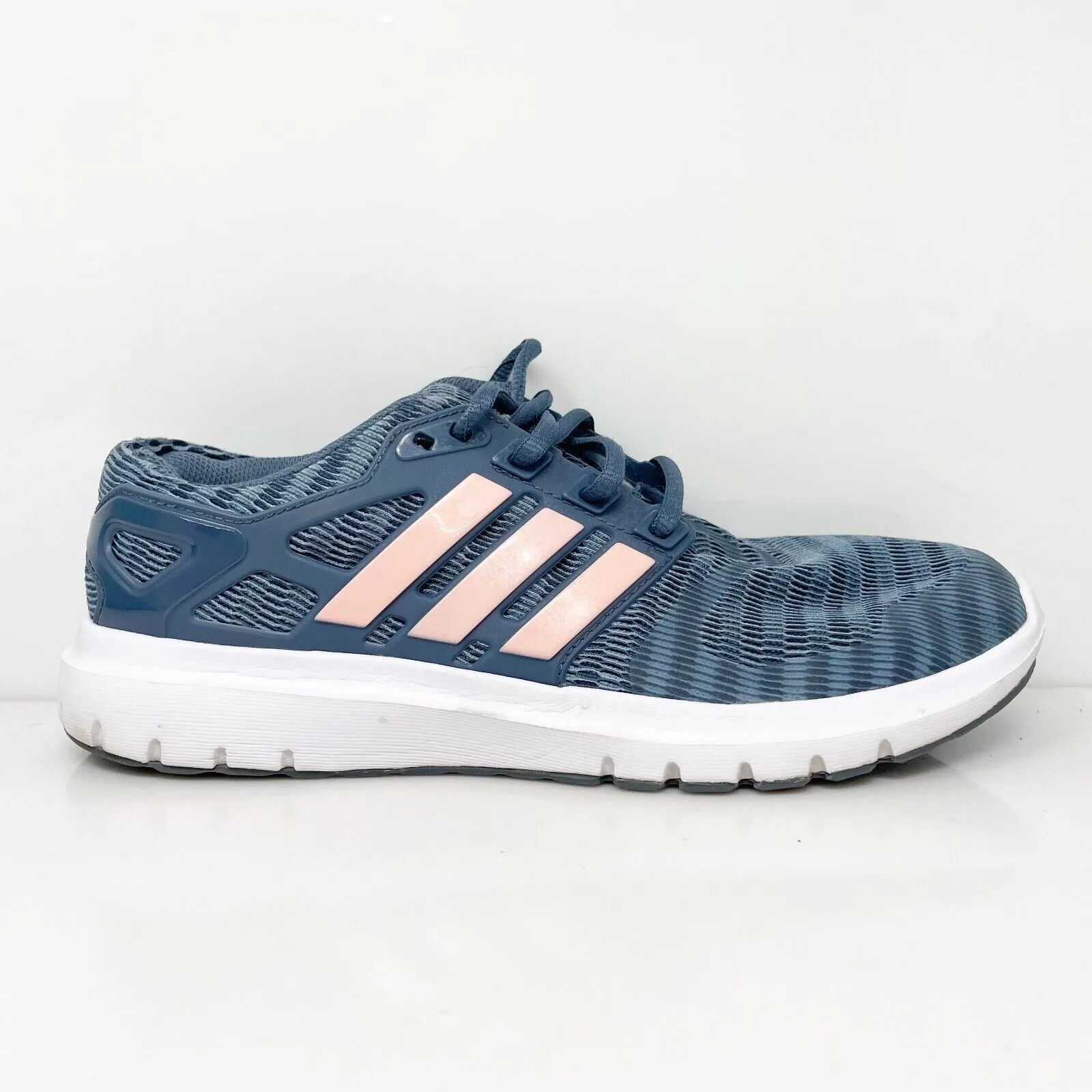 Adidas Womens Energy Cloud V B44852 Blue Running Shoes Sneakers Size 7.5