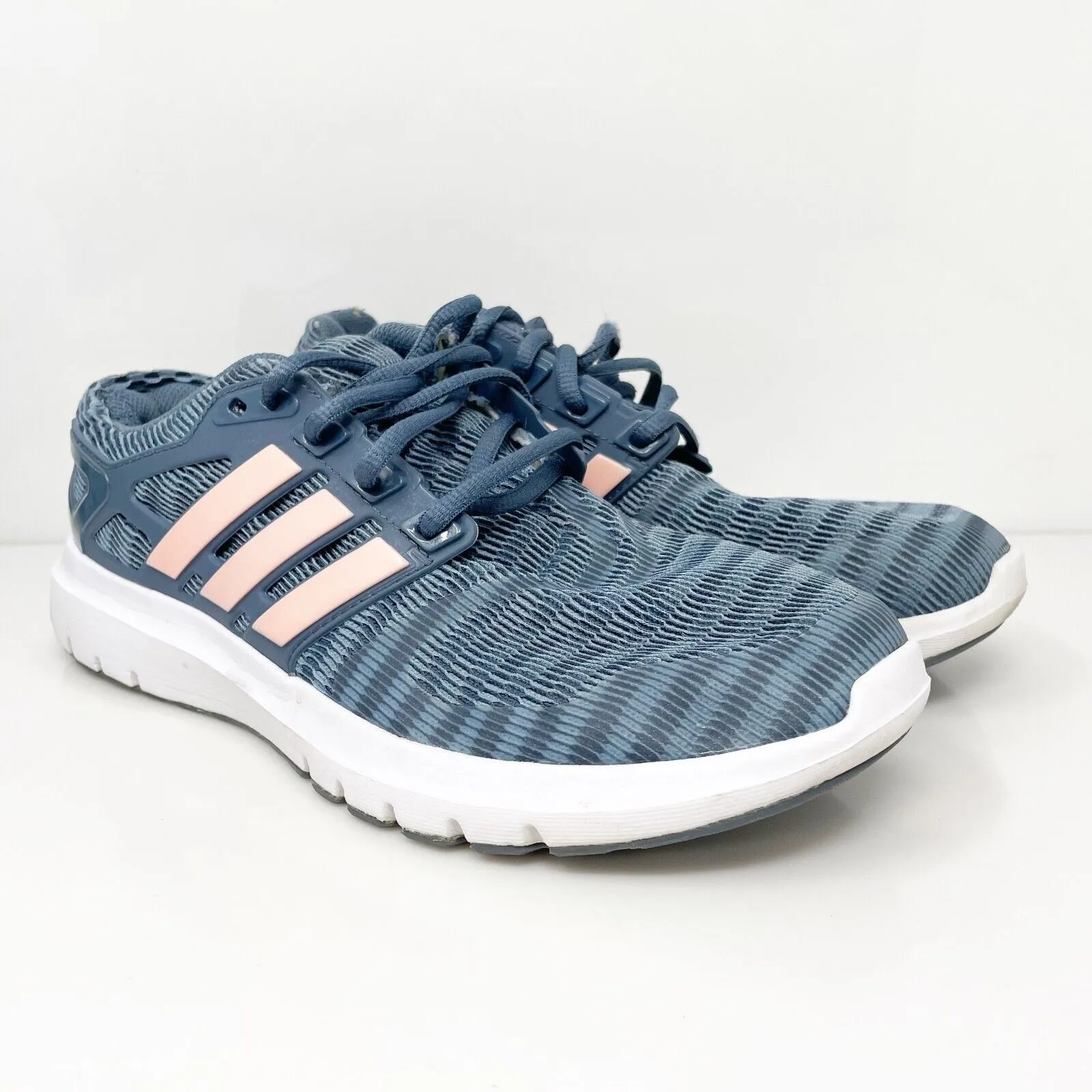 Adidas Womens Energy Cloud V B44852 Blue Running Shoes Sneakers Size 7.5