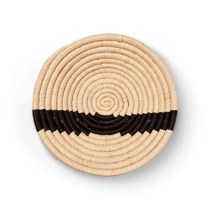 African Woven Basket - Captivating Contrast Set