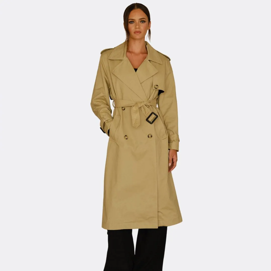 Aimee Coat (Tan)