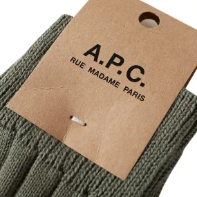 A.P.C. Rib SockKhaki