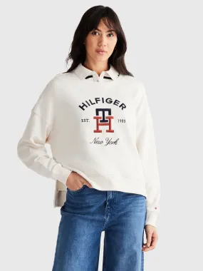 Arched Logo Monogram Sweatshirt | Sweatshirts & Hoodies | Tommy Hilfiger