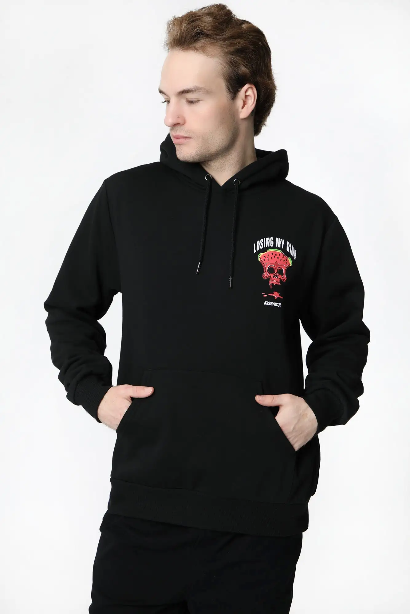 Arsenic Mens Losing My Rind Hoodie