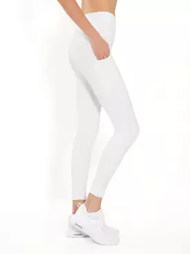 Ashley 7/8 Legging - White