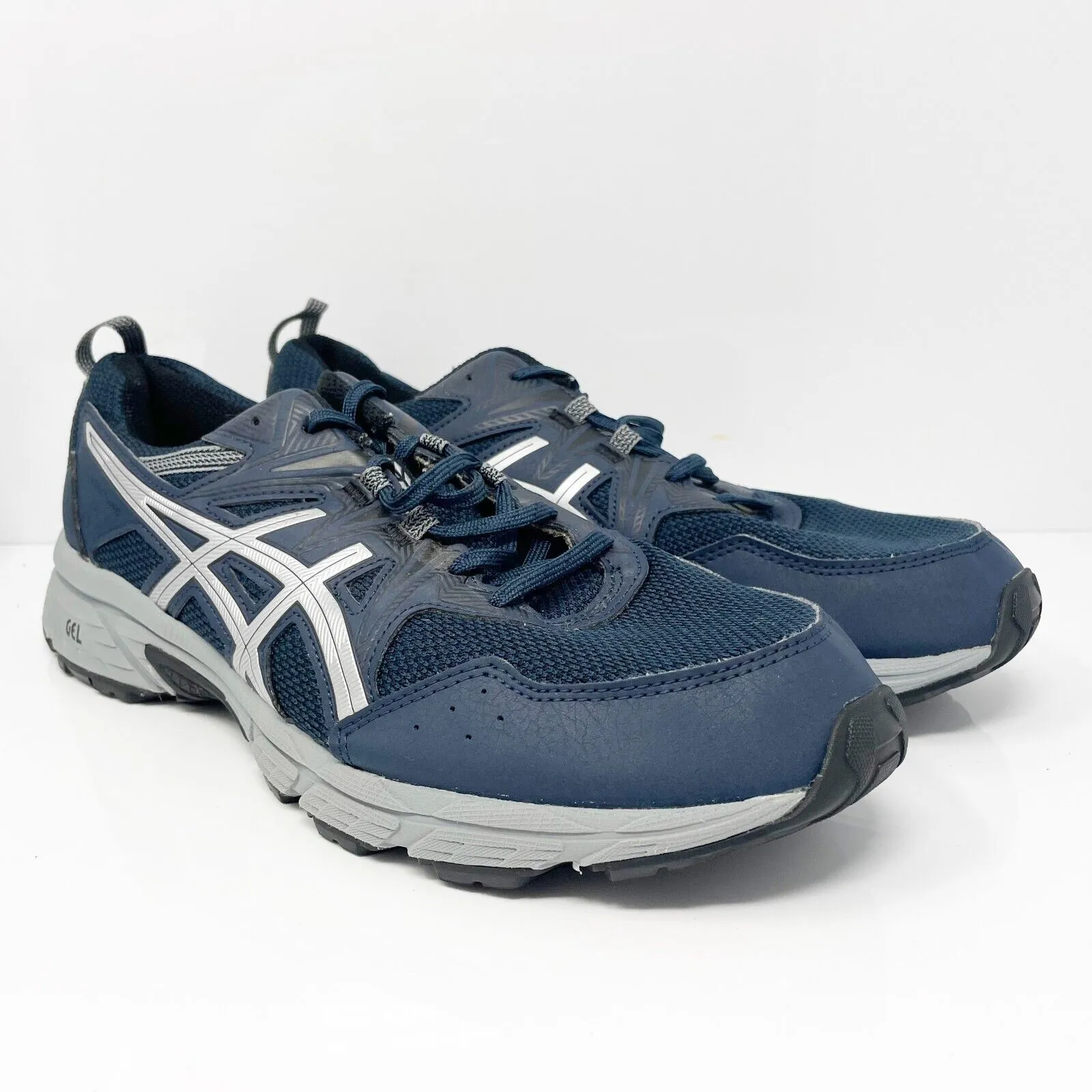 Asics Mens Gel Venture 8 1011A824 Blue Running Shoes Sneakers Size 12