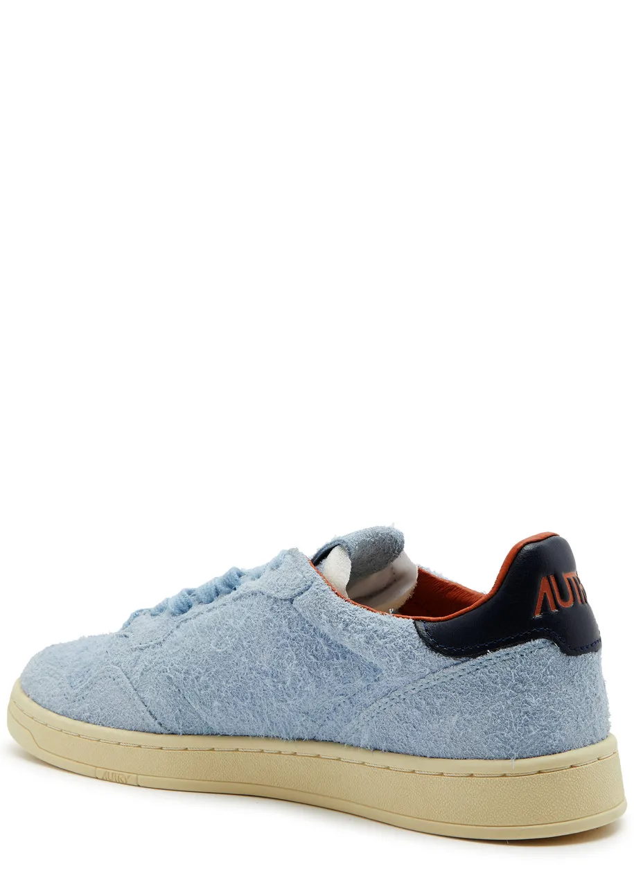 AUTRY Medalist Flat panelled suede sneakers 
                         
                     
                