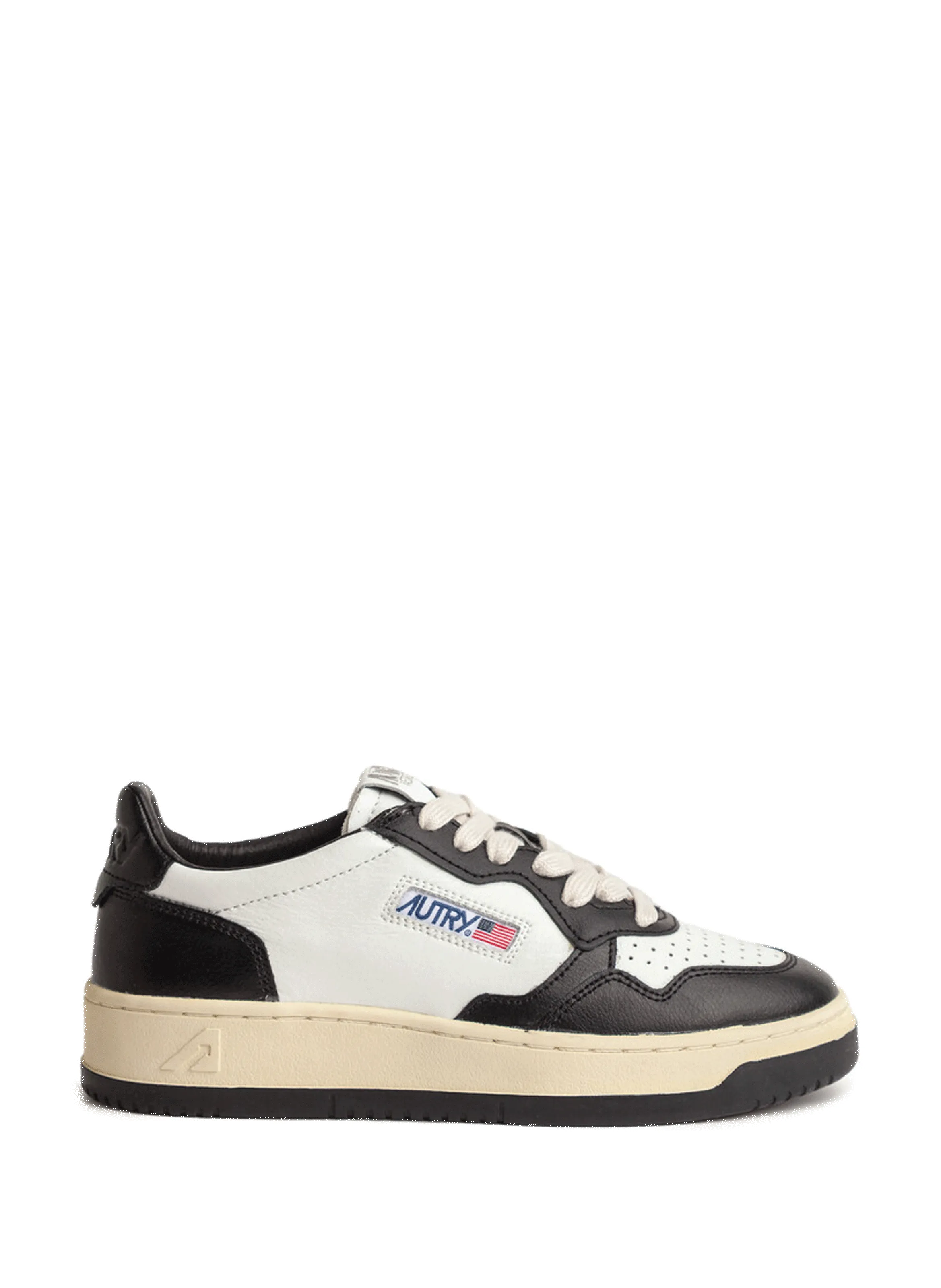 AUTRY  Medalist leather sneakers - White