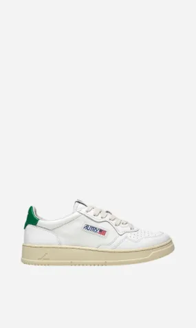  Autry      Medalist Low Sneakers - White/Green 