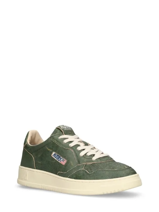 Autry   Unlined leather low sneakers 