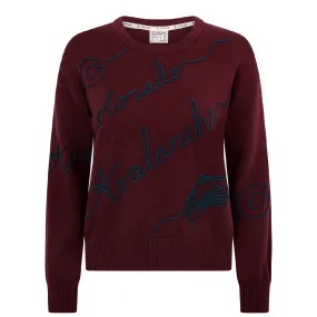 Avalanche Ladies Crew Love Letter Sweater