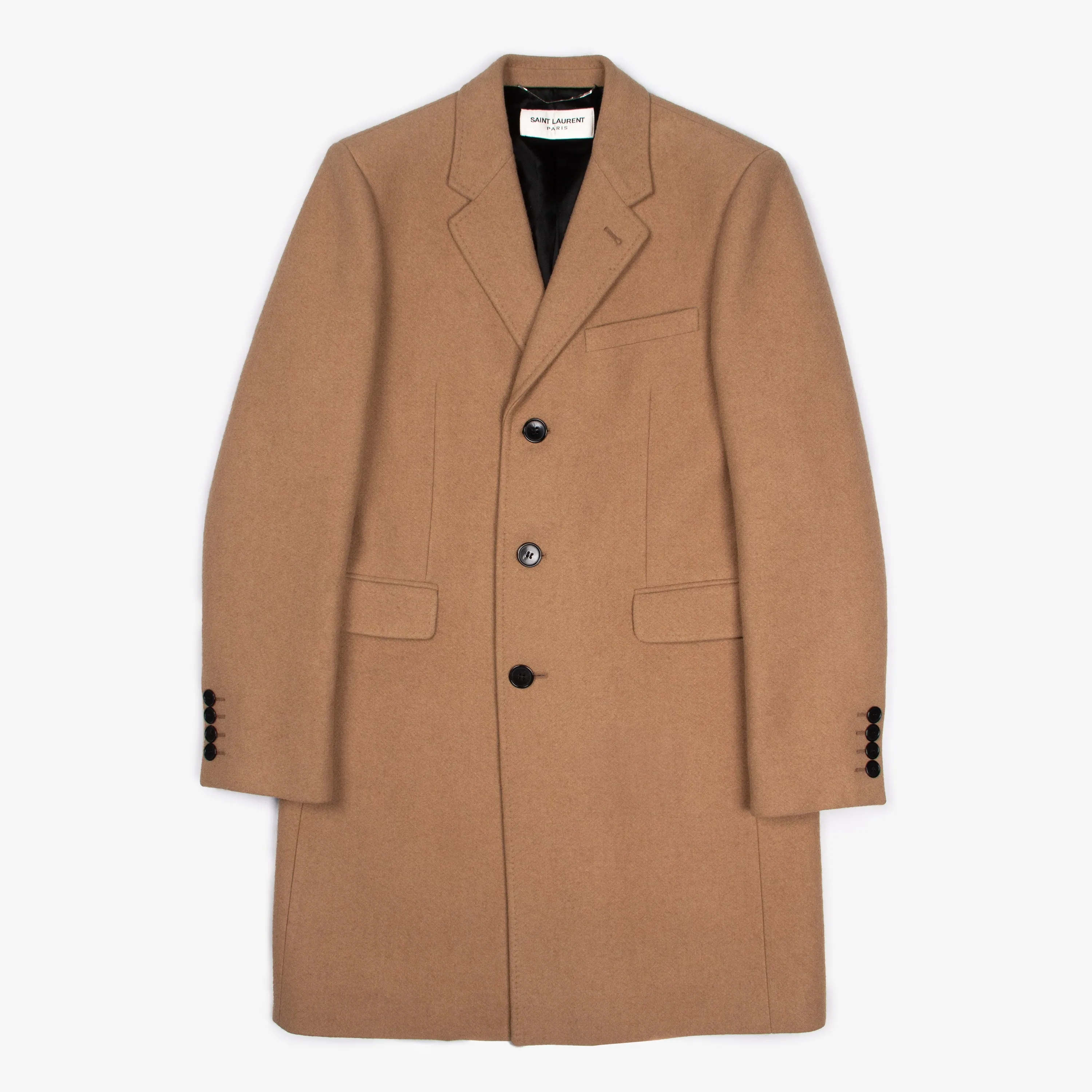 AW15 CAMEL CHESTERFIELD COAT | 50