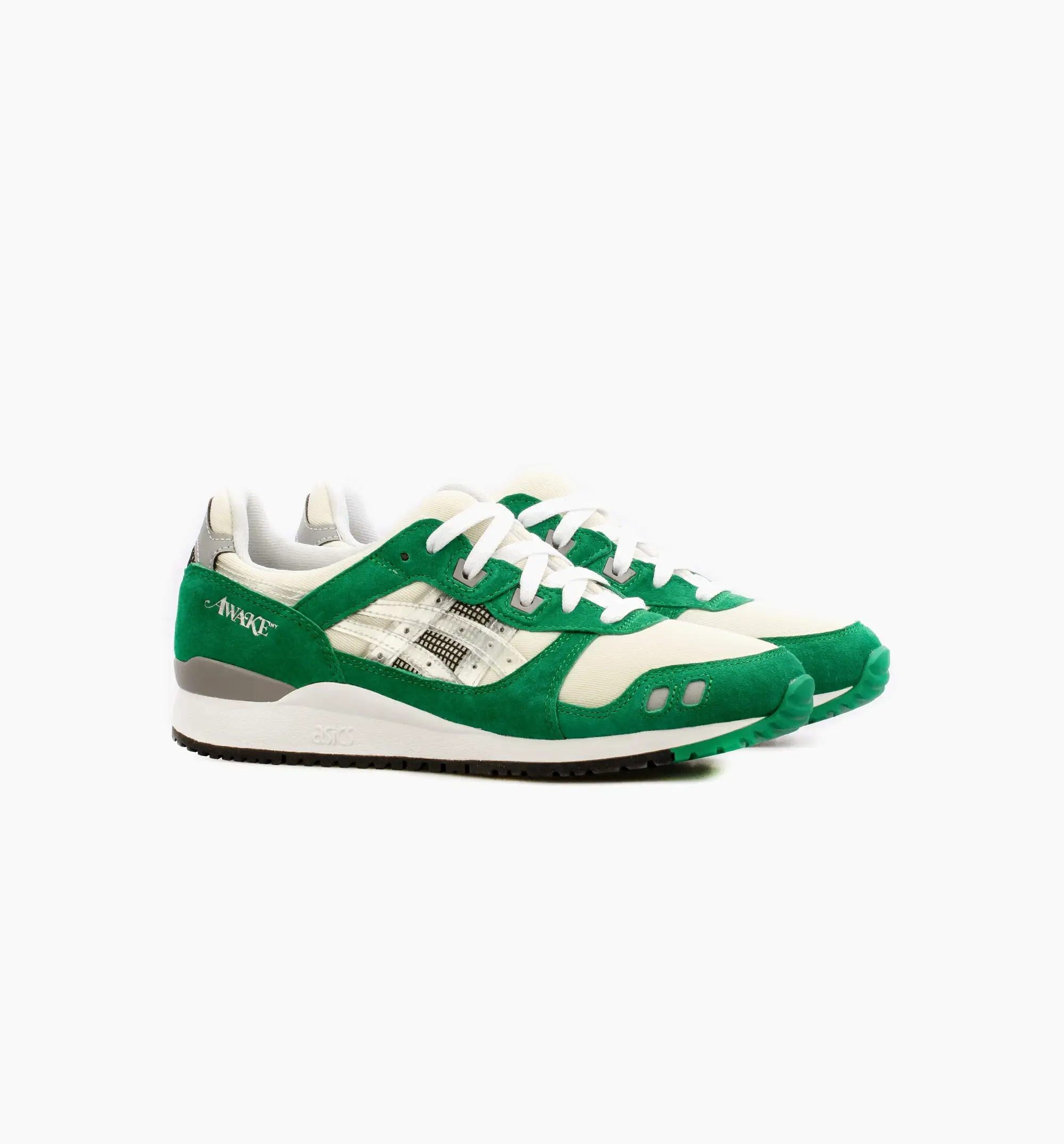 Awake NY x Gel Lyte III Mens Running Shoe - Green/White