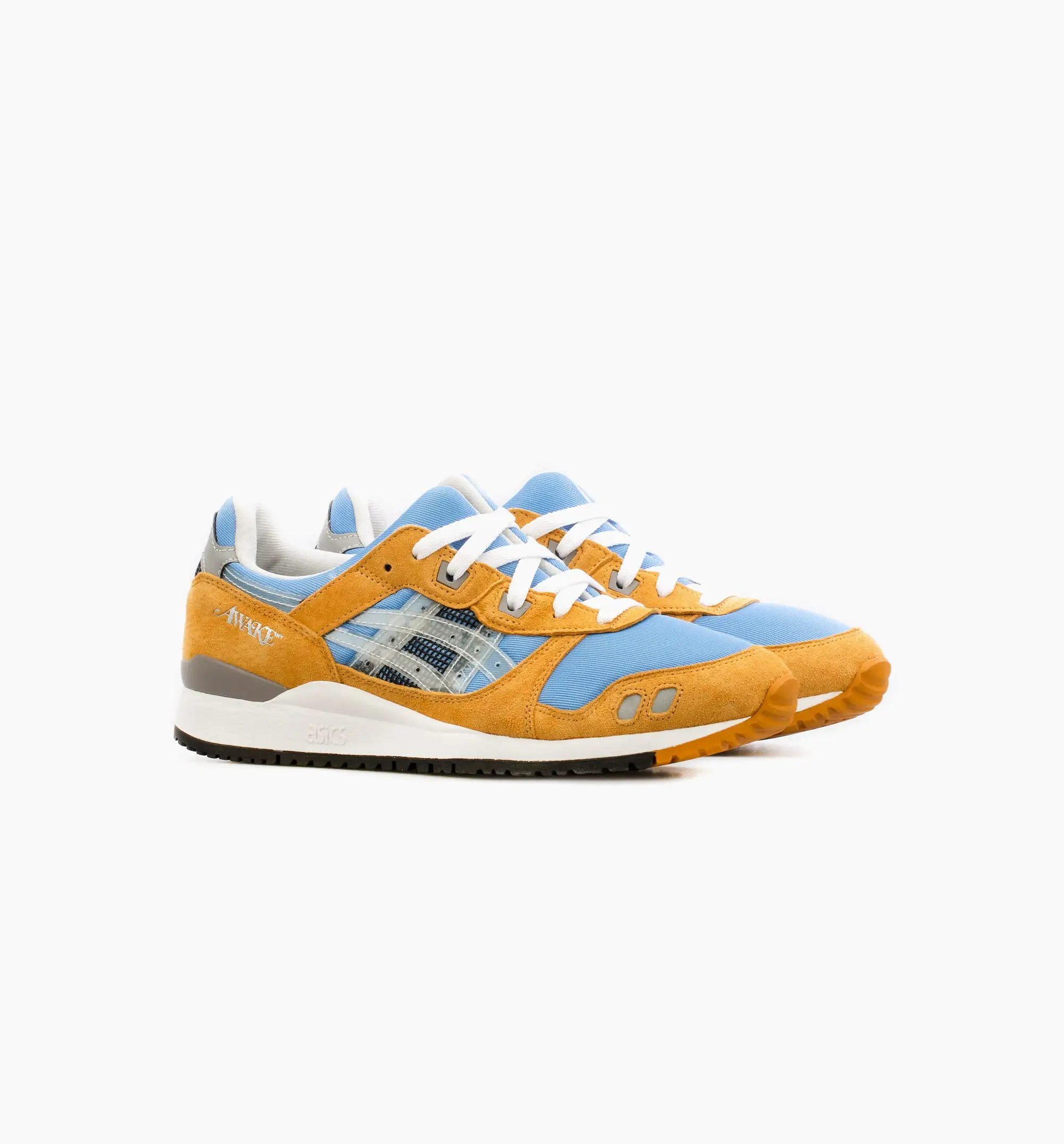 Awake NY x Gel Lyte III Mens Running Shoe - Orange/Blue