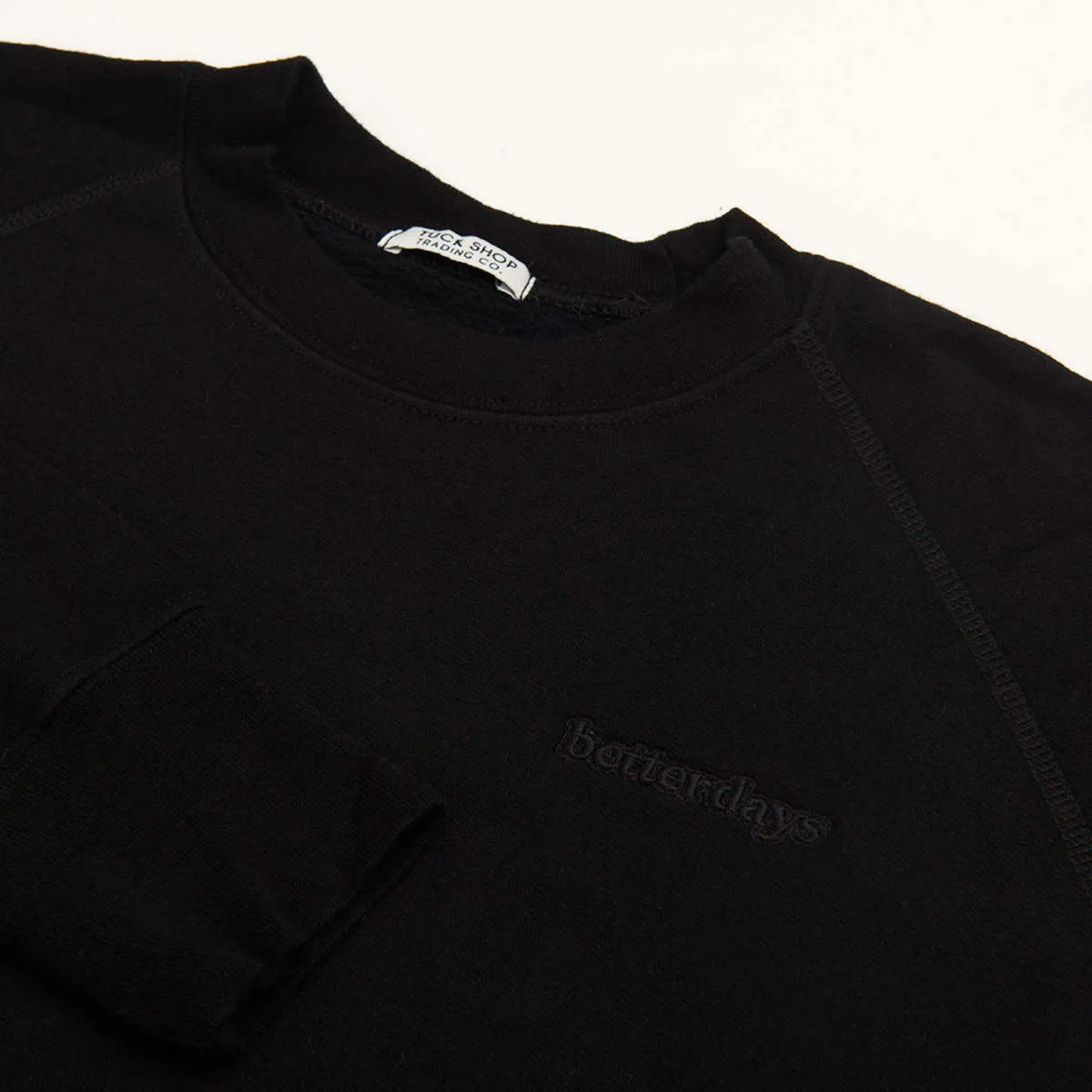 Better Days Crewneck sweater - black