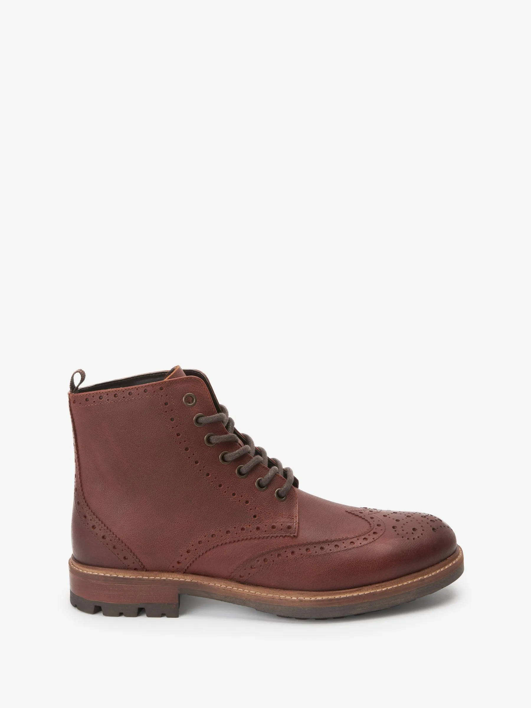 Brown Brogue Boots