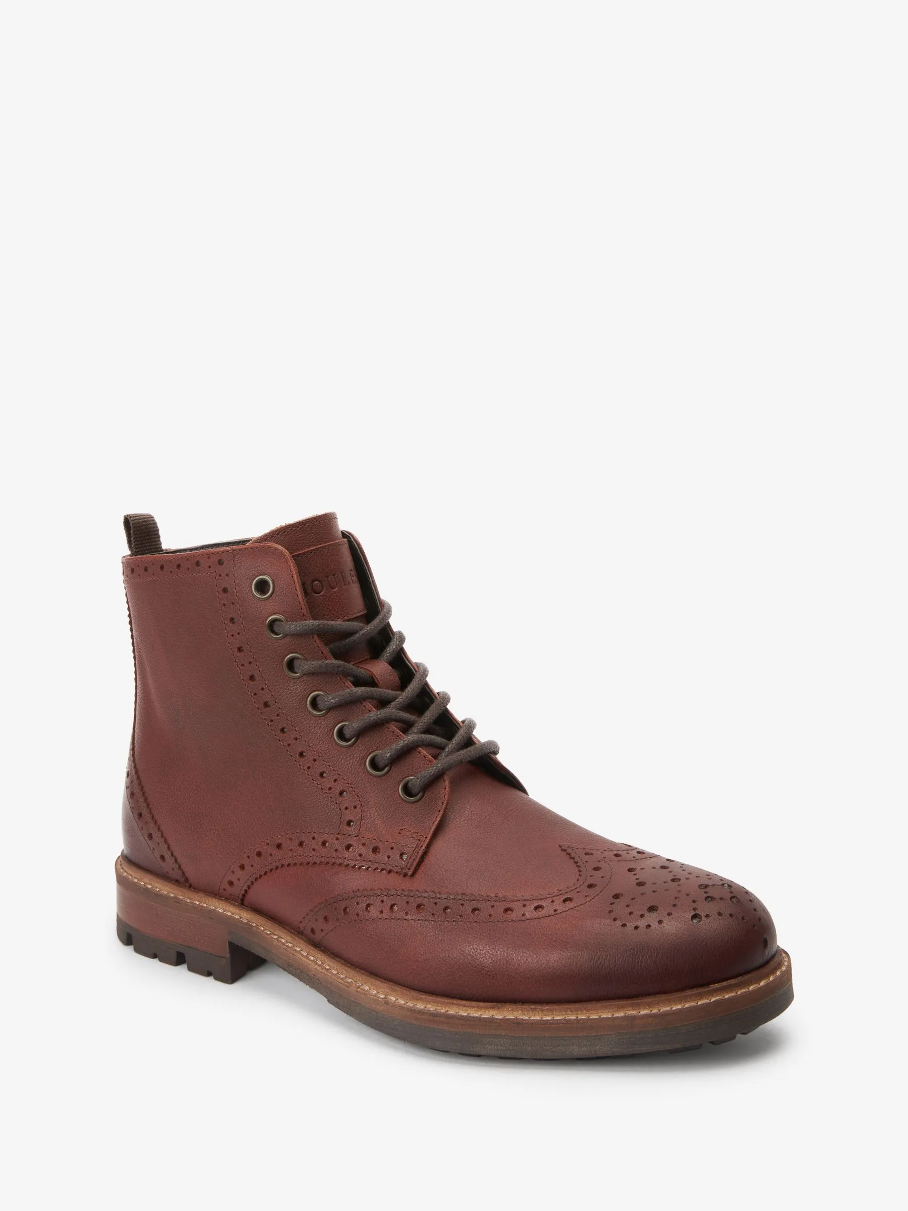 Brown Brogue Boots