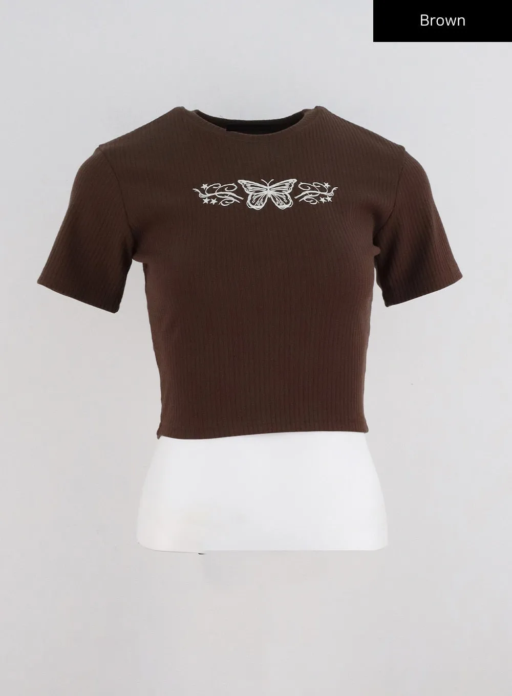 Butterfly Cropped Tee CG304