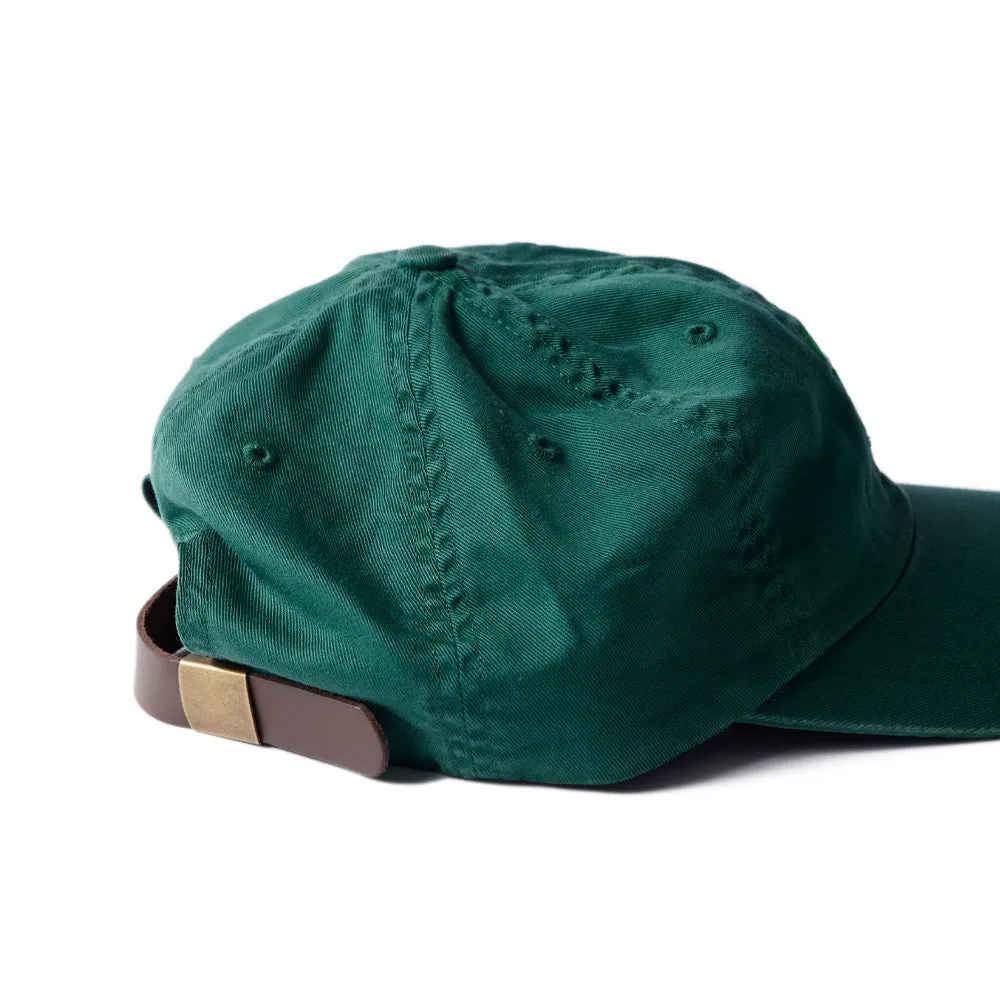 BY PARRA SCRIPT LOGO 6 PANEL HAT // CASTLETON GREEN