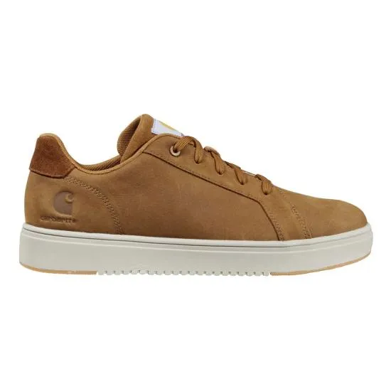 Carhartt Detroit Low Leather Brown Nubuck Sneaker