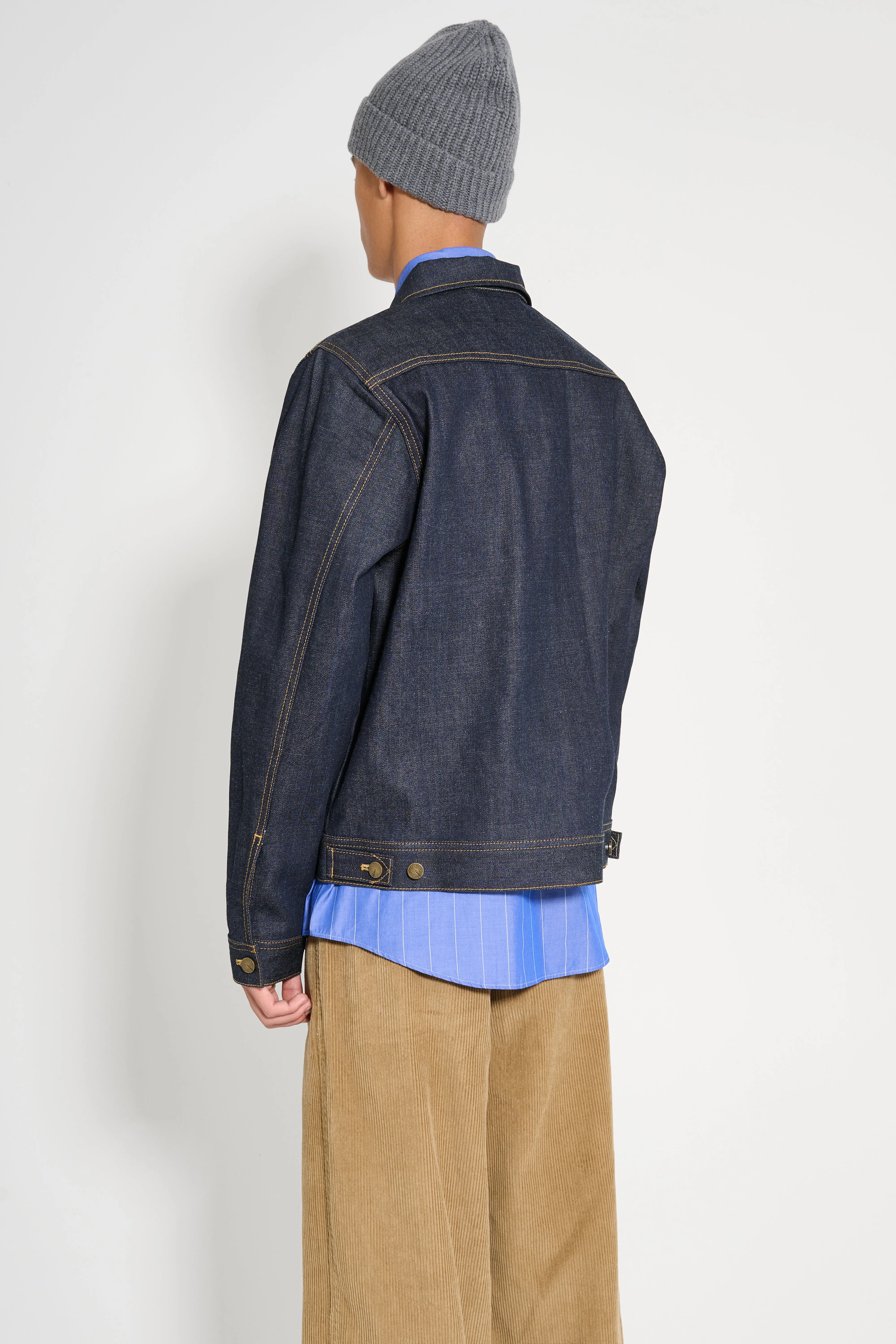 Carter Young Arch Denim Jacket Raw Indigo