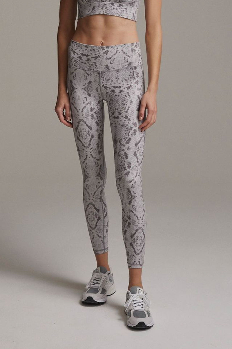 Century Legging in Taupe Grey Snake