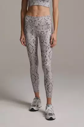 Century Legging in Taupe Grey Snake