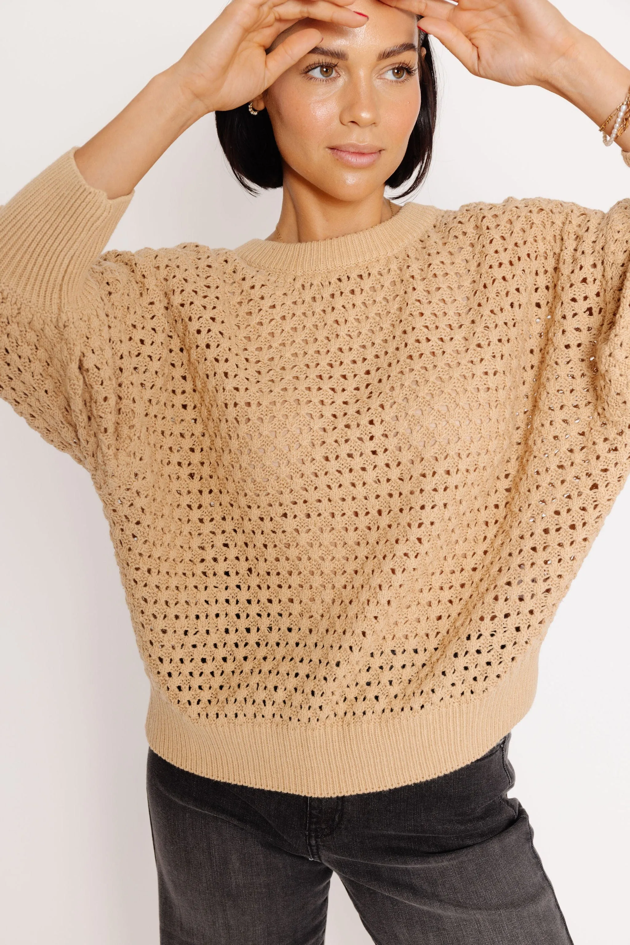 Chamomile Sweater in Taupe