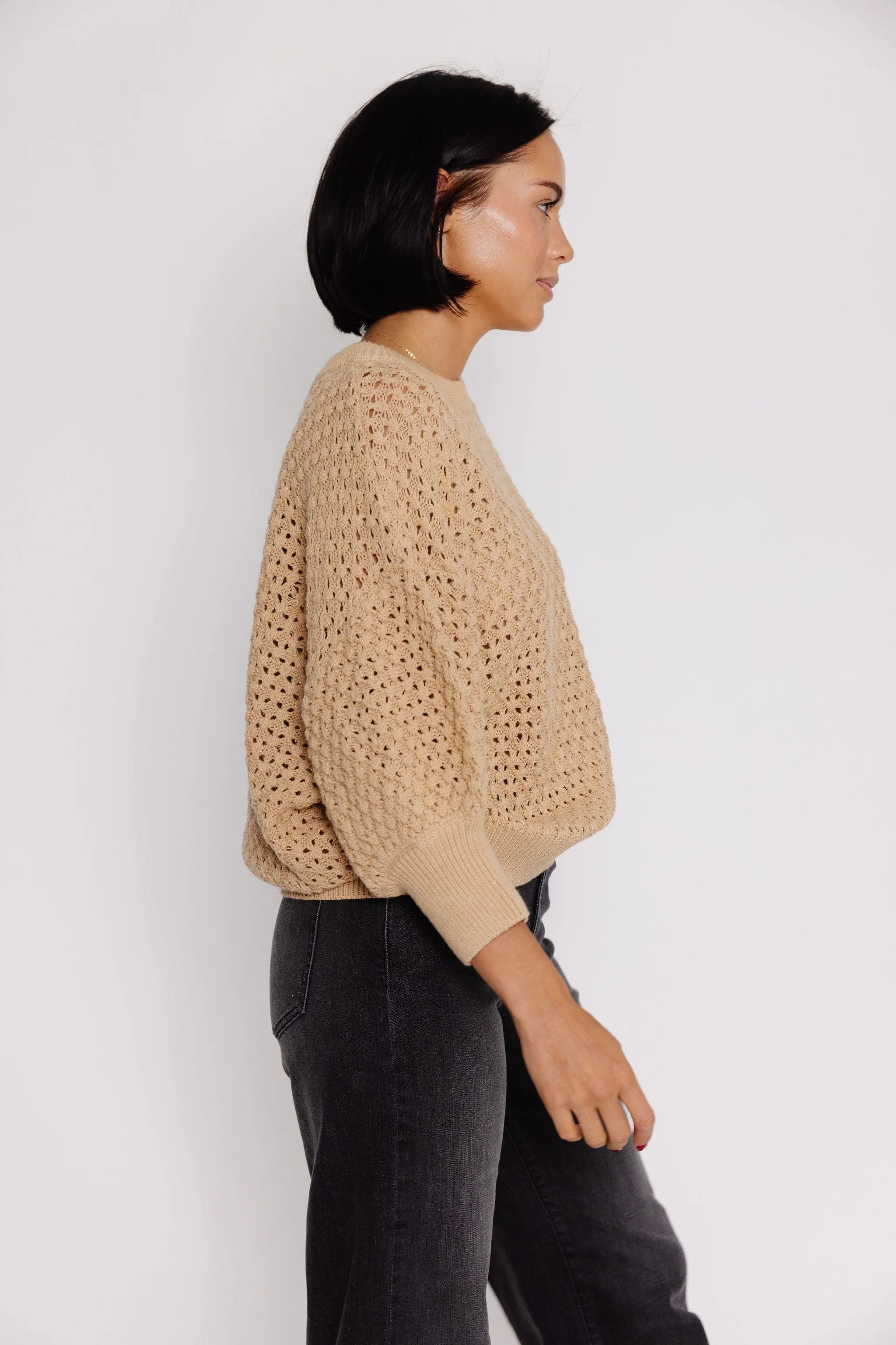 Chamomile Sweater in Taupe