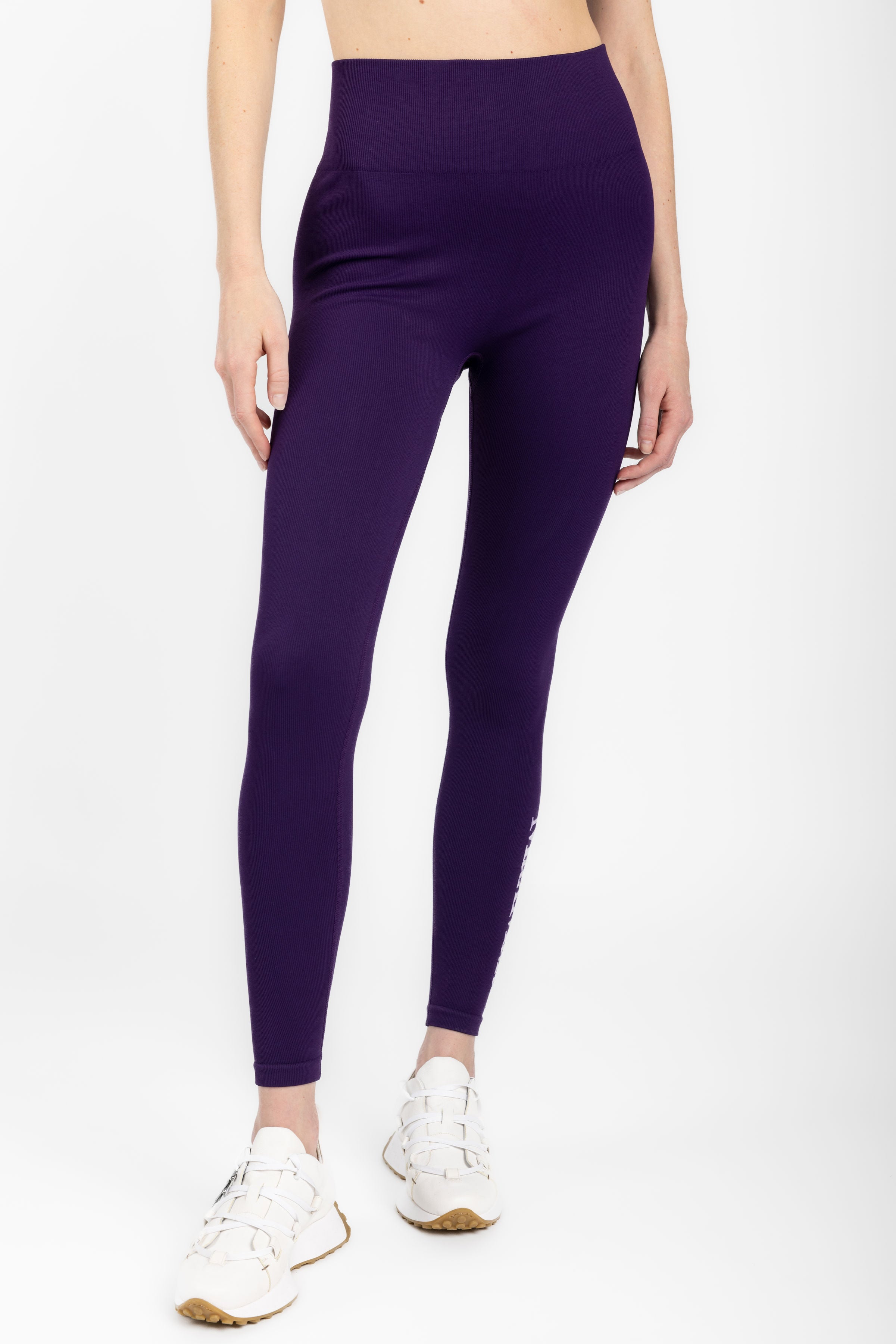 Coccole Knit Legging in Purple