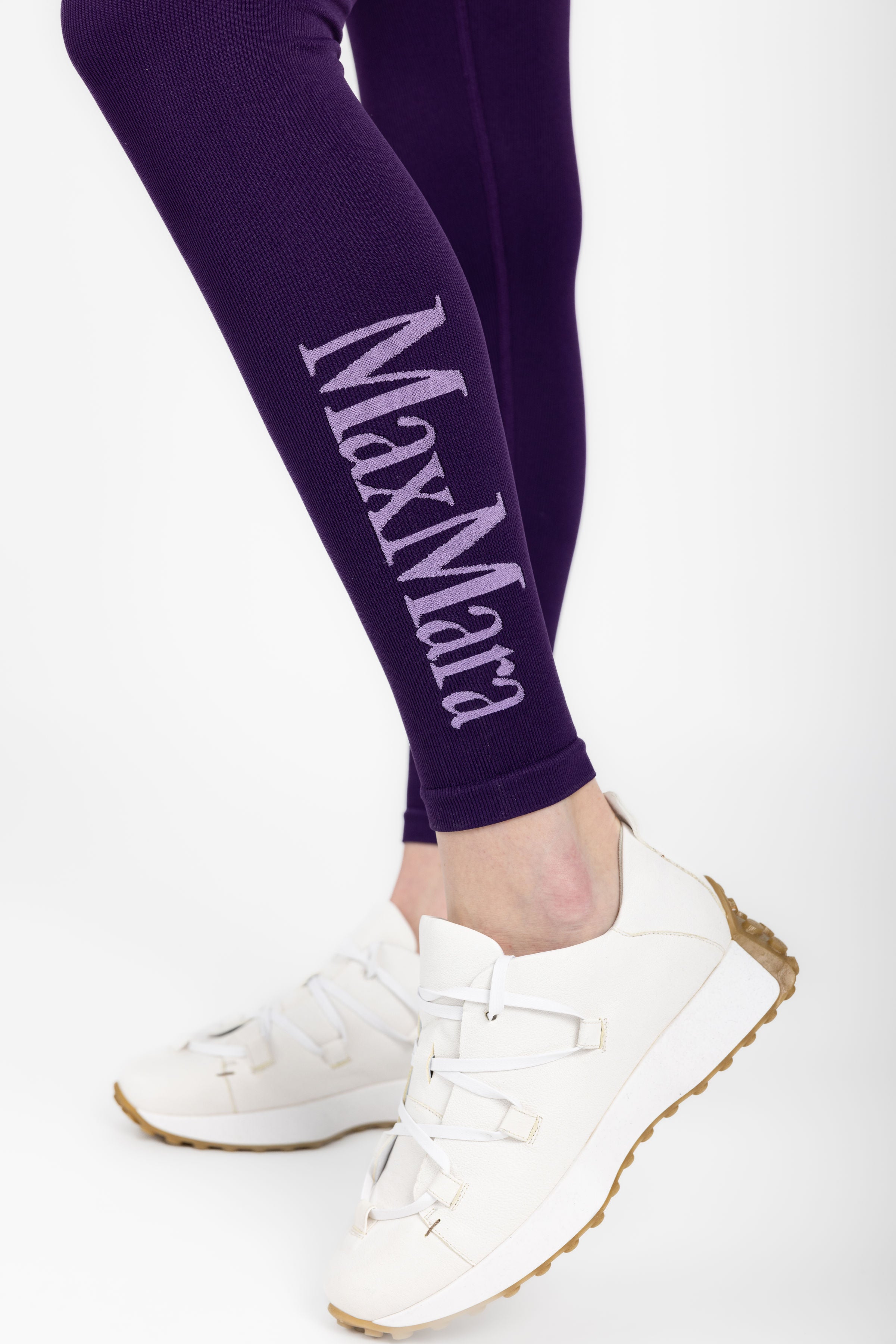 Coccole Knit Legging in Purple