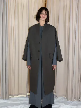 Cocoon Coat - Loden