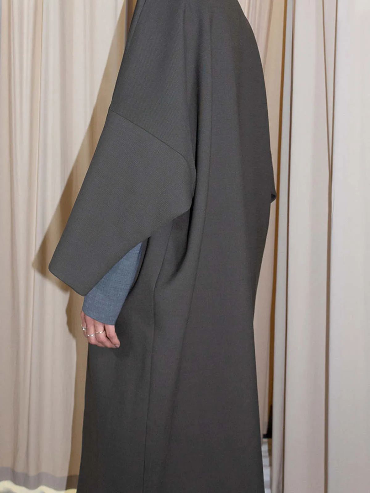 Cocoon Coat - Loden