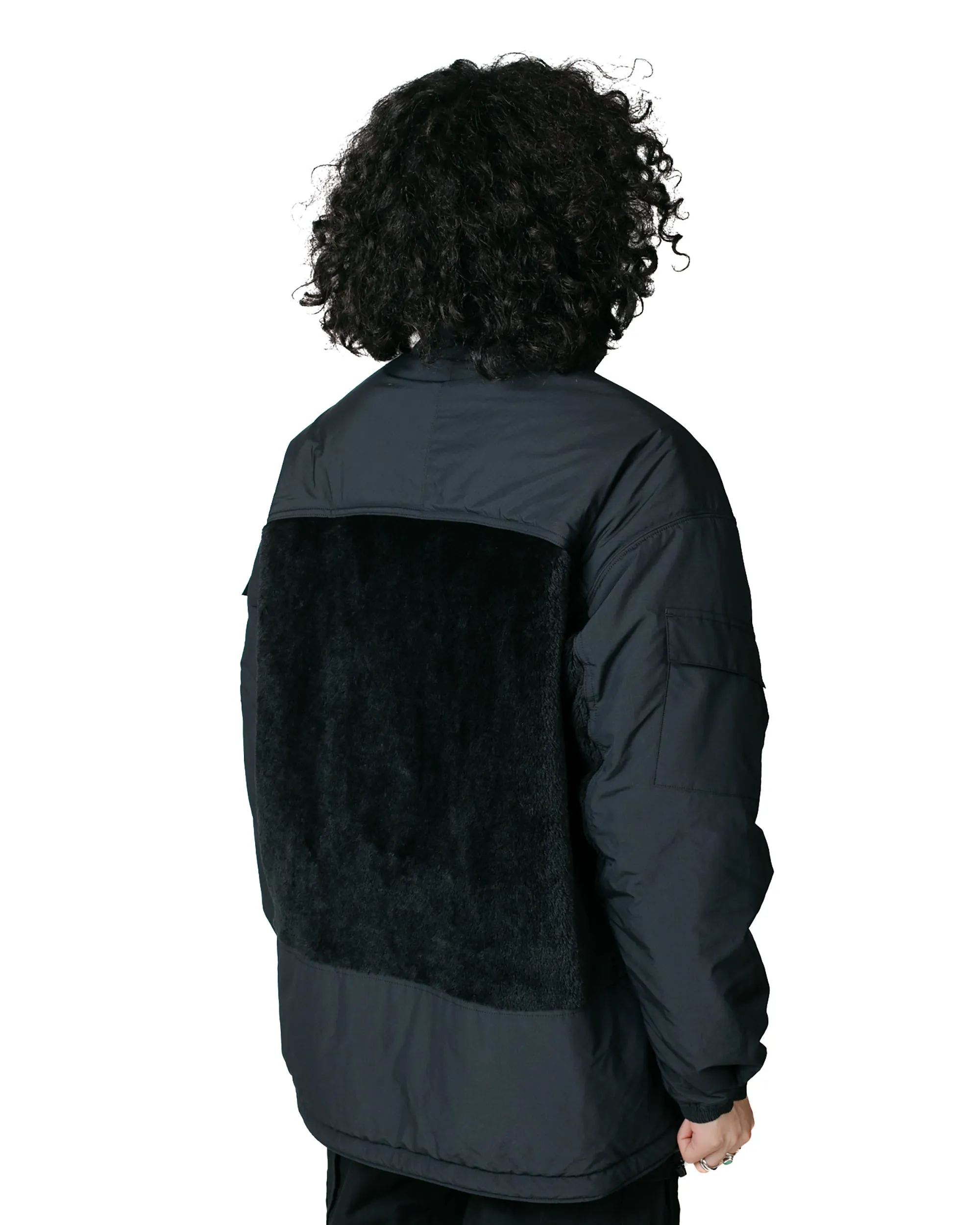 Comme des Garons HOMME Polartec Fleece Jacket Black