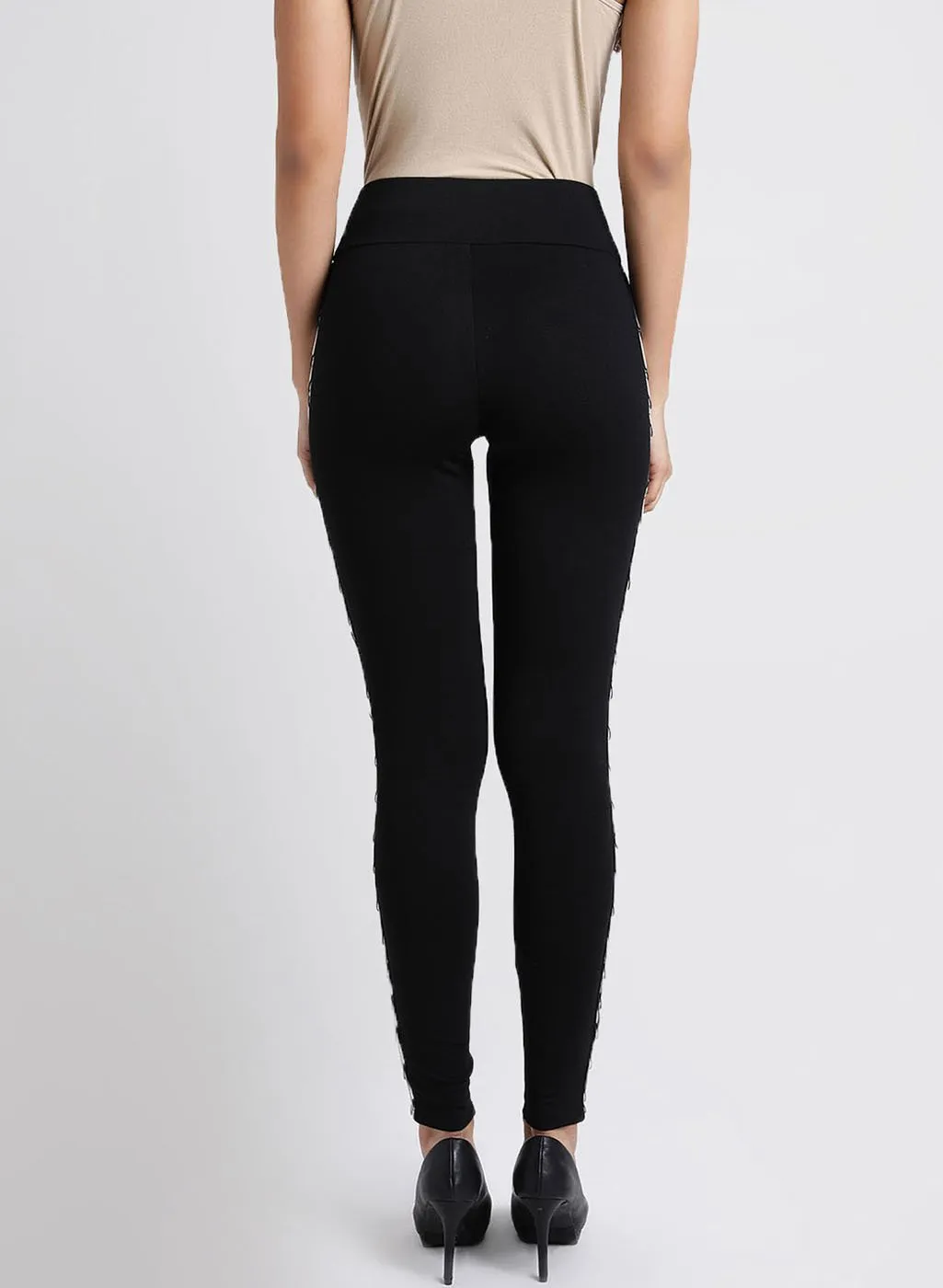 Contrast Tape Jegging