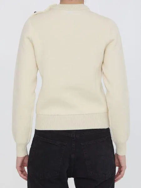 CREW-NECK WOOL SWEATER