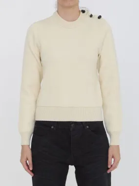 CREW-NECK WOOL SWEATER