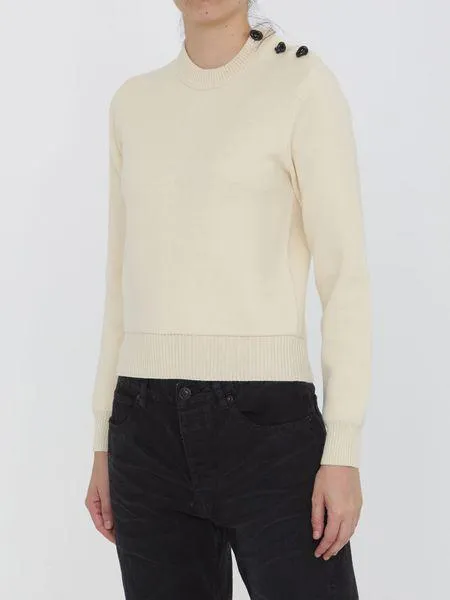 CREW-NECK WOOL SWEATER