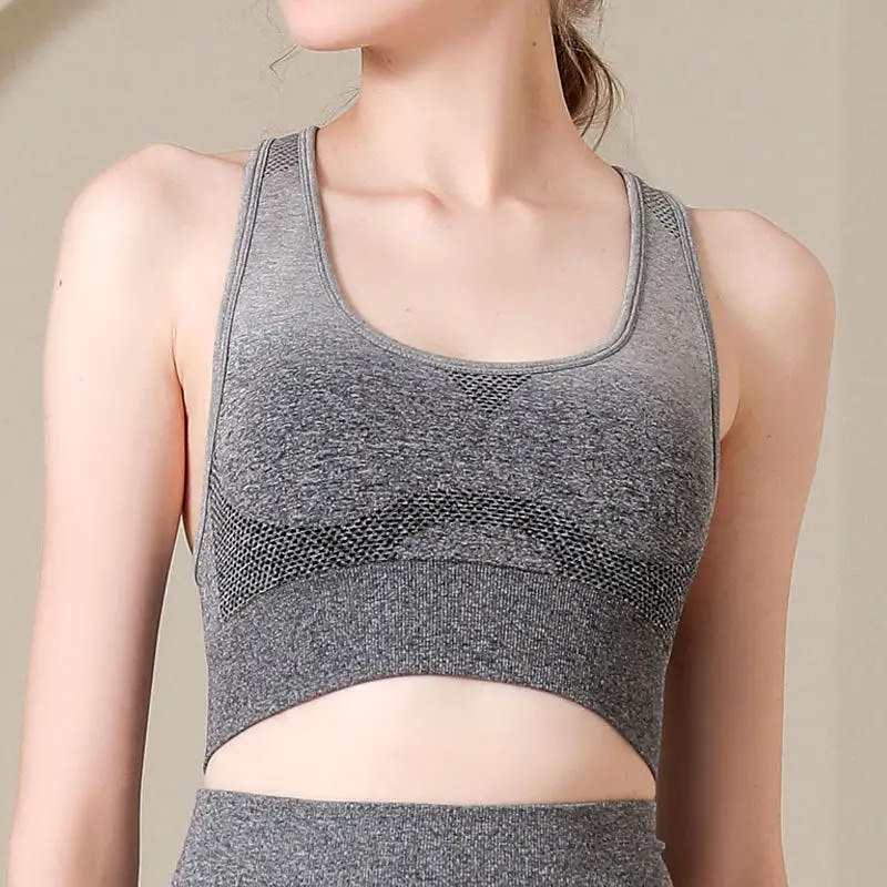 Cross-border hot-selling sports vest with nude yoga pants