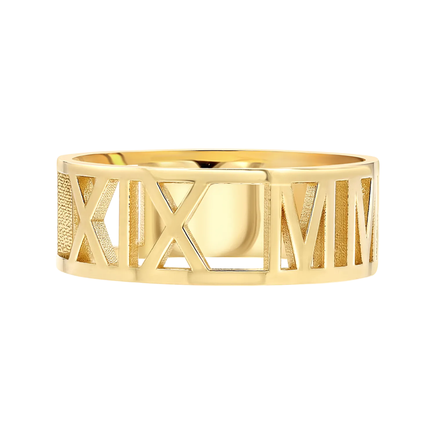 Custom Roman Numeral Ring