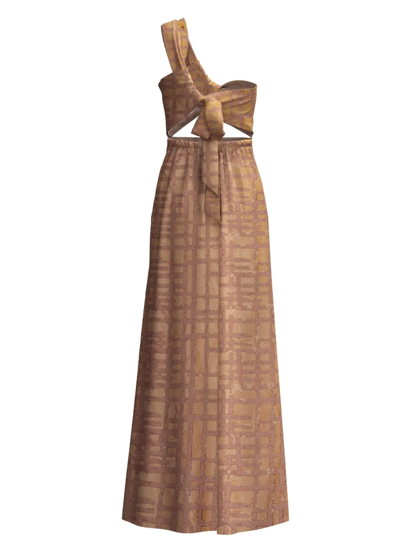 Dalia Dress - Dhaw Gold