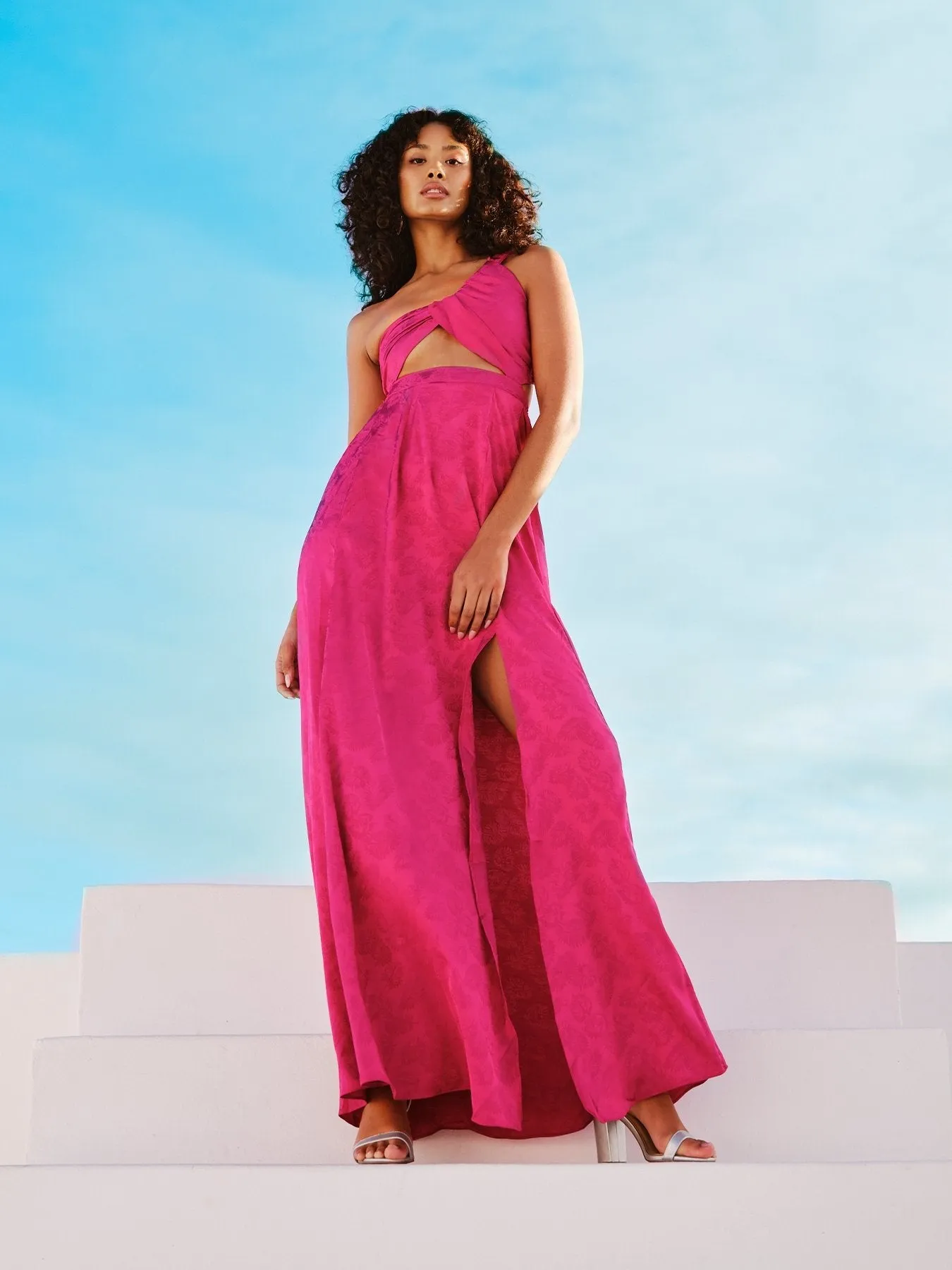 Dalia Dress - Zeen Fuchsia