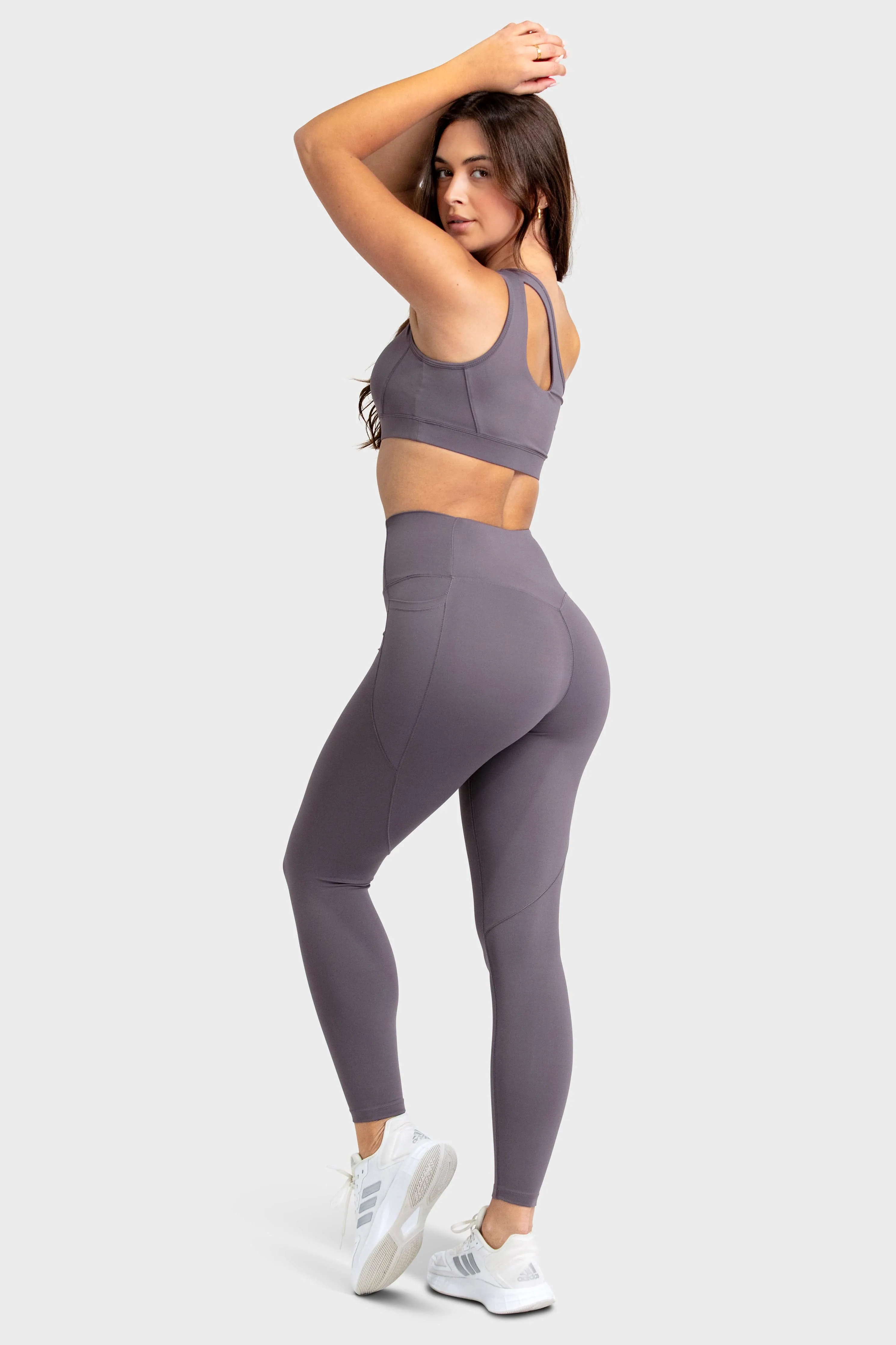 Desire Leggings - Deep Taupe