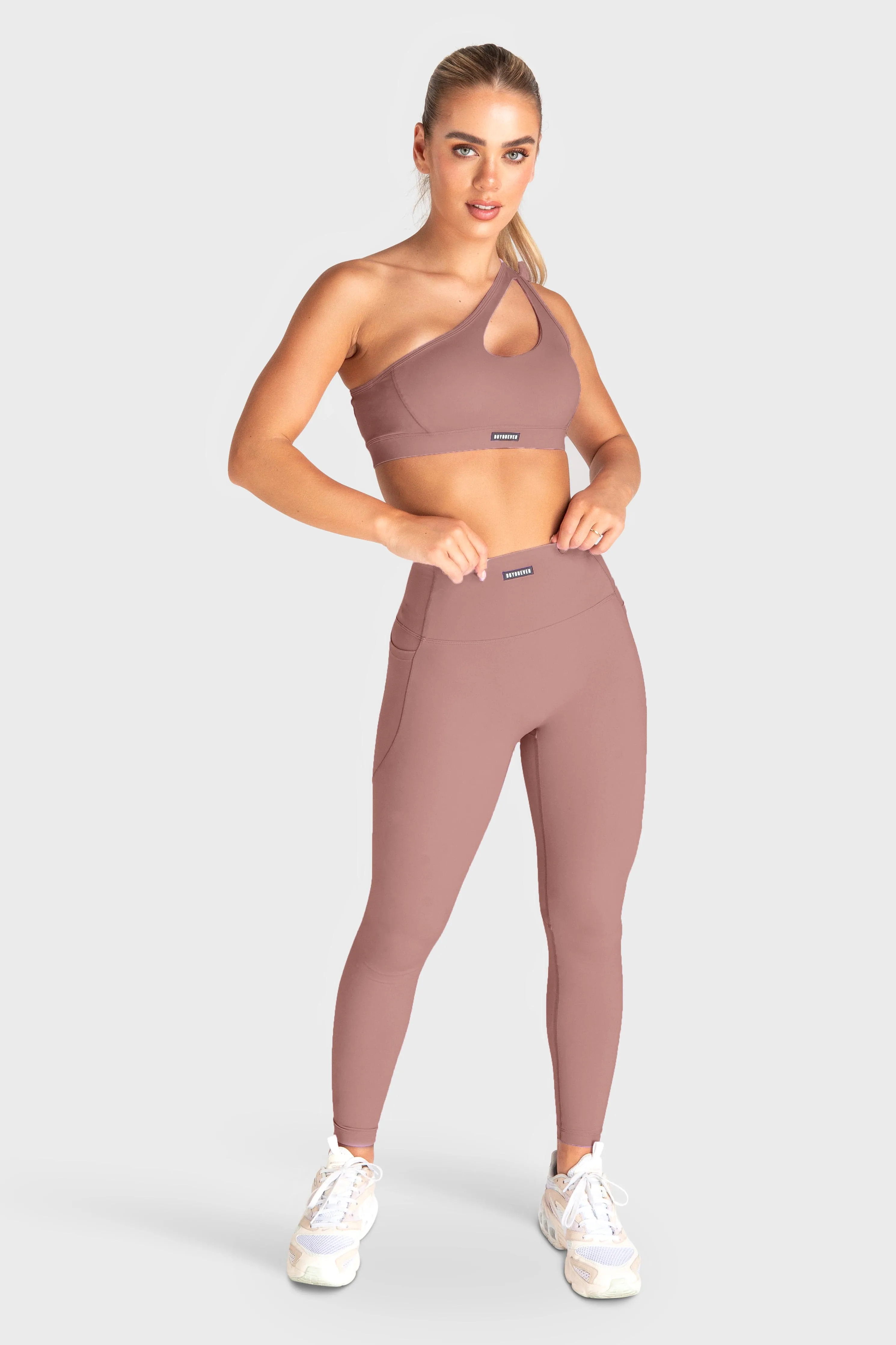 Desire Leggings - Mocha Brown