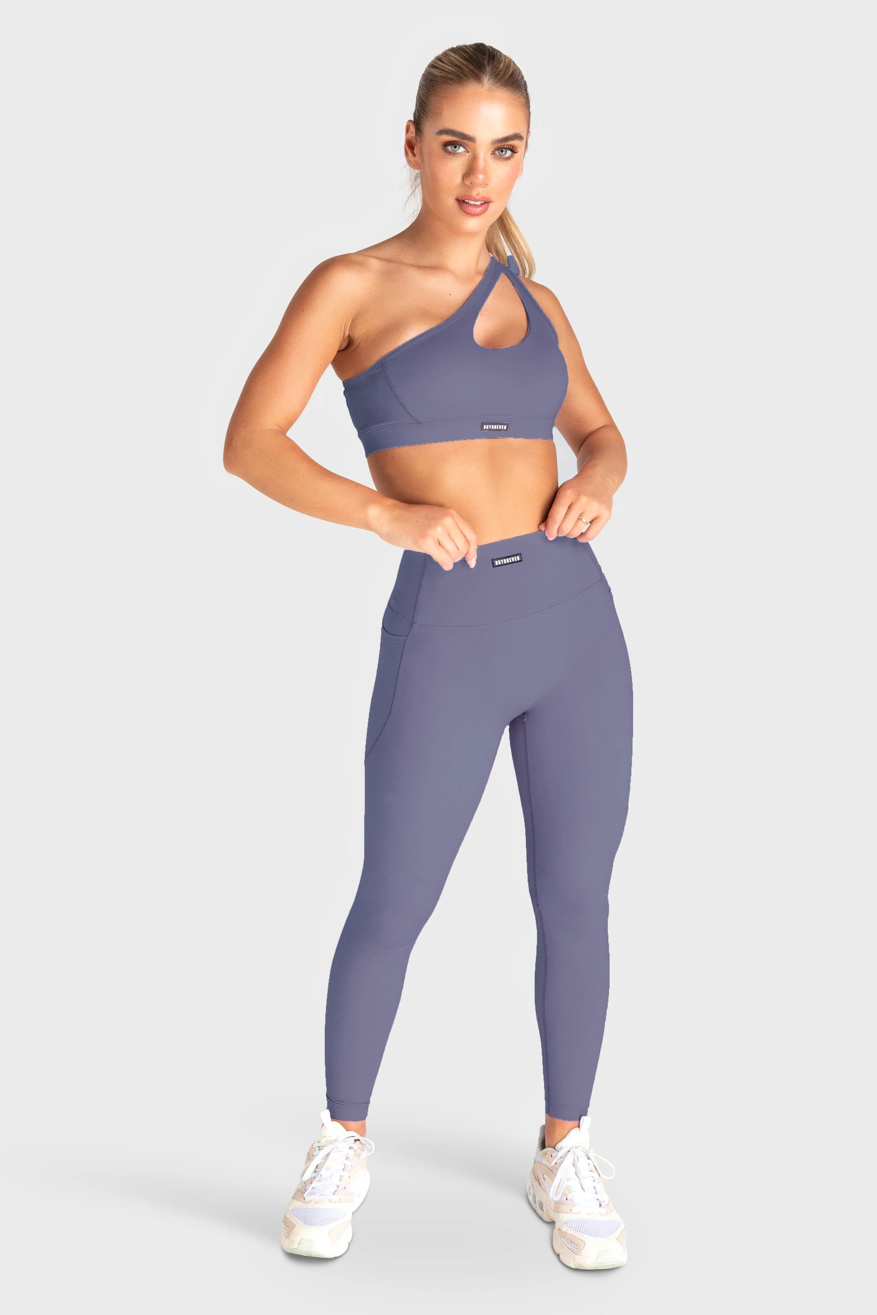 Desire Leggings - Navy Blue