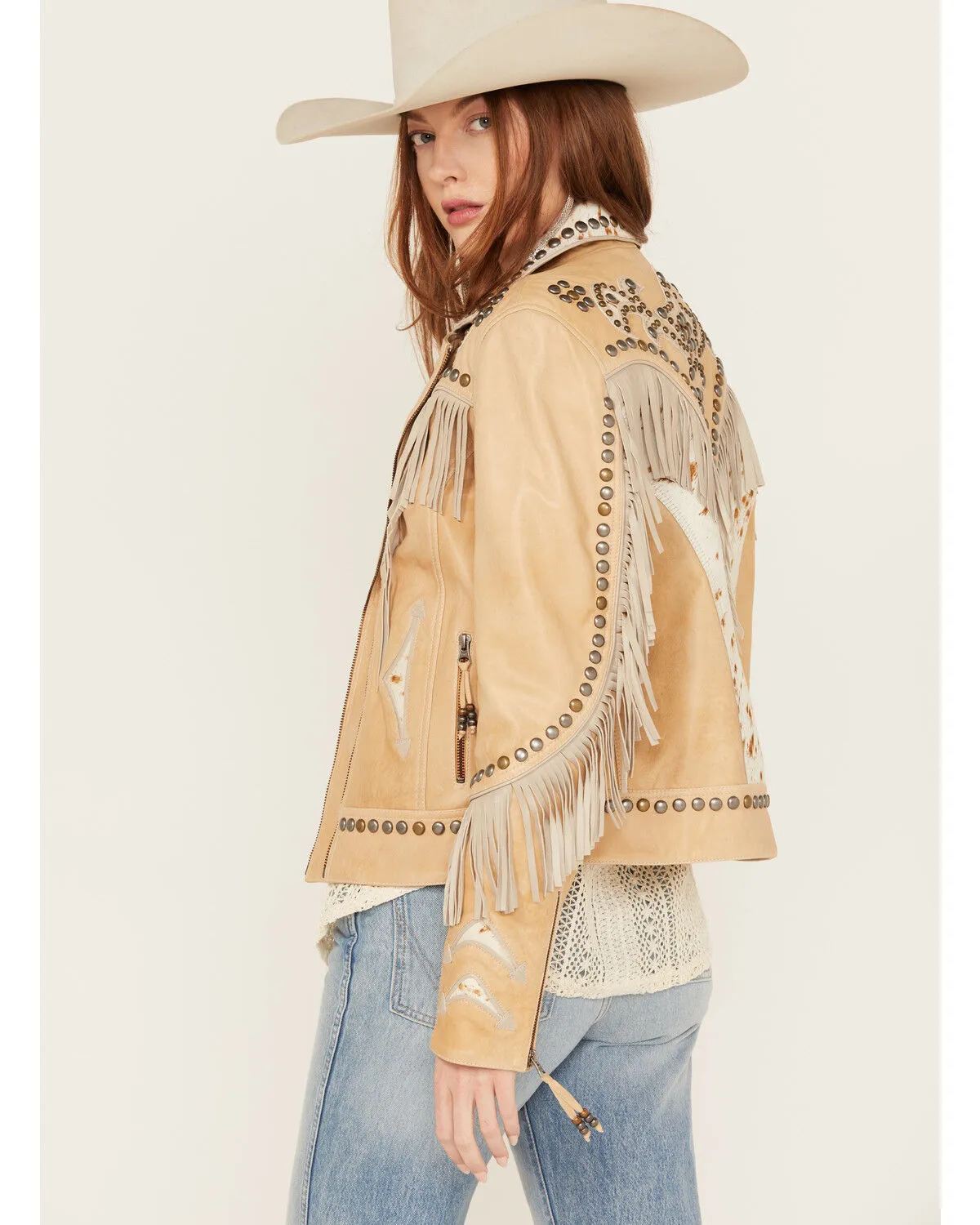 Double D Ranch Women's Cowpoke Fringe Jacket